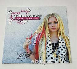 Avril Lavigne Signé Autographié Le Meilleur Vinyle De Merde Album Lp Beckett Coa