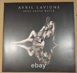 Avril Lavigne Tête Au-dessus De L'eau Musique Star Signé Autographied Vinyl Album