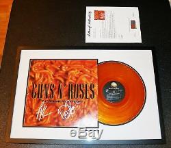 Axl Rose Dizzy Signé Guns N Roses The Spaghetti Incident Vinyle Psa Autograph