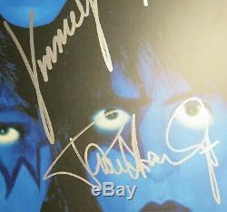 Baiser Signé Créatures Autographe De X5 Vinyle Nuit Album Lp Paul Stanley +