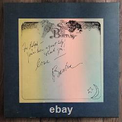 Barbra Streisand SIGNÉ Autographié ENSEMBLE DE BOÎTE PROMO NON PUBLIÉ 4 Vinyles WAOUH