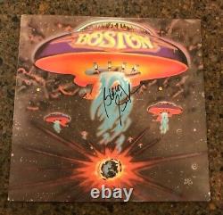Barry Goudreau Signé Vinyle Autographié Album Boston Debut Album 1