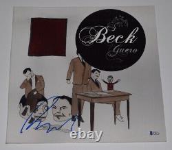 Beck Hansen Signé Autographied Guero Vinyl Record Album Lp Beckett Bas Coa