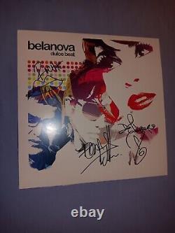 Belanova Dulce Beat Vinyle Rose Signé