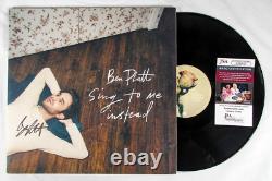 Ben Platt Vinyle Album SING TO ME INSTEAD Signé Autographié PREUVE JSA