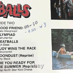 Bill Murray Signed Meatballs Soundtrack Lp Vinyl Psa/dna Album Autographié