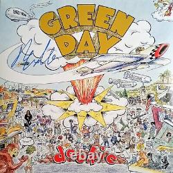 Billie Joe Armstrong a signé l'album vinyle Green Day Dookie