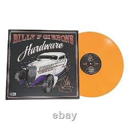 Billy F Gibbons Signé Hardware Tangerine Vinyl Record Album Beckett Autograph