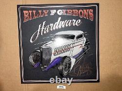 Billy Gibbons a signé une pochette de disque vinyle autographiée LP de ZZ Top Eliminator Afterburner.