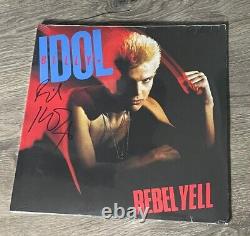Billy Idol Rebel Yell Vinyl Édition Étendue Autographiée Signée Limitée 2LP LIRE