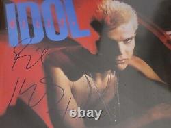 Billy Idol Rebel Yell Vinyle Édition Élargie Autographié Signé Limitée 2LP Neuf