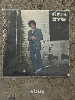 Billy Joel Signé Autographié 52ème Rue Album Vinyle Record