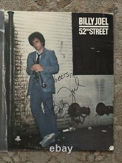 Billy Joel Signé Autographié 52ème Rue Album Vinyle Record