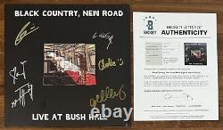 Black Country New Road en direct à Bush Hall VINYLE SIGNÉ Autographié Beckett BAS COA