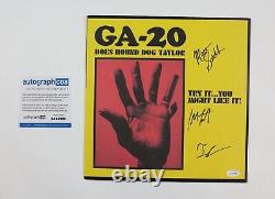 Blues Band Ga-20 Signé Autographié Vinyl Lp Proof Apeca Matt Stubbs Does