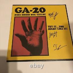 Blues Band Ga-20 Signé Autographié Vinyl Lp Proof Apeca Matt Stubbs Does