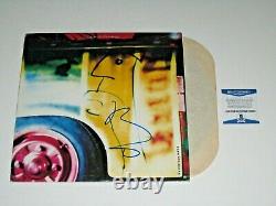 Bono Signé U2 Mysterious Ways Record Album Lp Vinyl Beckett Autographe Bas