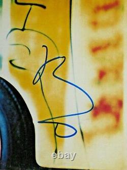 Bono Signé U2 Mysterious Ways Record Album Lp Vinyl Beckett Autographe Bas