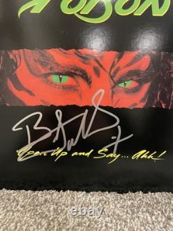 Bret Michaels Vinyle Original Autographié de Poison Rare Signé en Personne