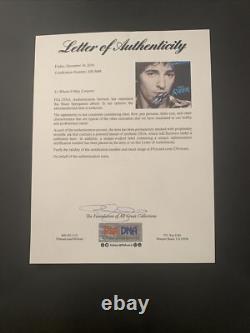 Bruce Springsteen a signé l'album vinyle The River avec certificat PSA DNA COA LOA autographe AB13689
