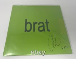CHARLI XCX a signé l'album vinyle BRAT autographié NOUVEAU SCELLÉ Black Ice