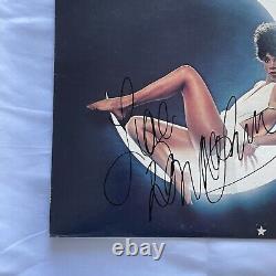 COA AUTOGRAPHE Donna Summer VINYL LP OBI JAPAN signé