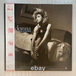 COA AUTOGRAPHE Madonna P-13033 VINYLE LP OBI JAPON Signé