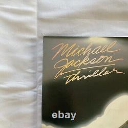 COA AUTOGRAPHE Michael Jackson 253P-399 VINYL LP OBI JAPON Signé