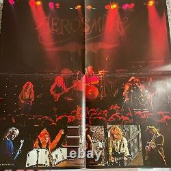 COA AUTOGRAPH Aerosmith 40AP 11701 VINYL LP JAPAN Signé Steven Tyler