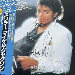 COA AUTOGRAPH Michael Jackson 25? 3P-399 VINYL LP OBI JAPAN Signed<br/>	COA AUTOGRAPH Michael Jackson 25? 3P-399 VINYL LP OBI JAPAN Signed