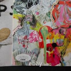 Cage the Elephant a signé un LP vinyle autographié Merci Joyeux Anniversaire JSA COA