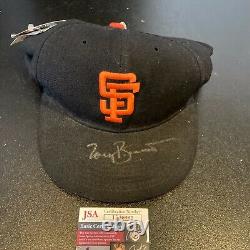Casquette des Giants signée par Tony Bennett 'J'ai laissé mon cœur à San Francisco' JSA COA