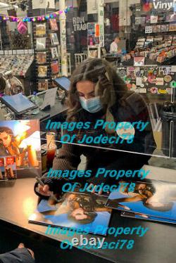Charli XCX Signé Autographié Crash Marble Rouge Vinyle Album Exact Proof Jsa A