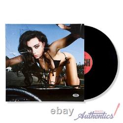 Charli xcx Vinyle LP Crash signé et autographié, authentifié PSA/DNA