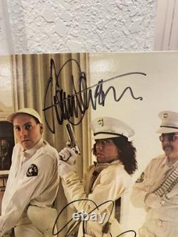 Cheap Trick Dream Police LP FULL BAND Signé Vinyle Autographié avec Disque