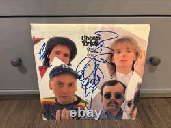 Cheap Trick LP vinyle rare signé et dédicacé X3 Rick Nielsen, rare en personne