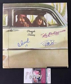 Cheech & Chong Coa Jsa Signé Vinyle Autographié