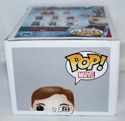 Chris Evans A Signé Captain America Unmasked Avengers Age Of Ultron Funko Pop Jsa