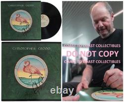 Christopher Cross album signé avec certificat d’authenticité, preuve exacte, disque vinyle autographe Sailing