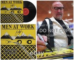 Colin Hay signé Men At Work Business as Usual album COA preuve vinyle autographié