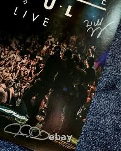 Collective Soul. 'Live'. Disque Vinyle LP 12 signé et autographe.