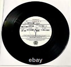 Contrôleur signé. Contrôleur Elle a perdu le contrôle / Histoire 7 Vinyle Single 2017
