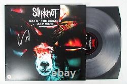 Corey Taylor A Signé Autographied Slipknot Day Of The Gusano Clear Vinyl Proof Bas