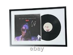 Corey Taylor Signé Slipknot Nous Ne Sommes Pas Votre Genre Encadré Vinyl Lp Album Beckett