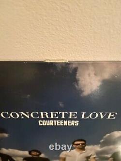 Courteeners Concrete Love White Vinyl Lp Avec Photo Signée