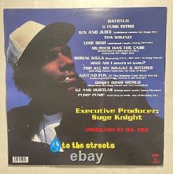 Couverture d'album vinyle Doggystyle signée par Snoop Dogg, autographe Beckett, auto, rap, BAS, LP