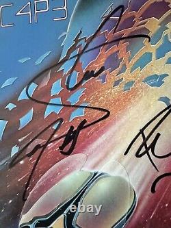 Couverture d'album vinyle signée 'Journey Signed Escape' enregistrée en LP autographié