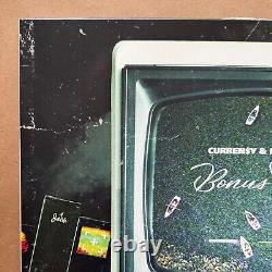 Currensy x Harry Fraud Signé Bonus Footage Vinyle Argenté Numéroté Obi Record LP