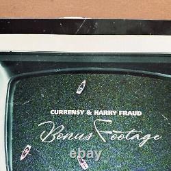 Currensy x Harry Fraud Signé Bonus Footage Vinyle Argenté Numéroté Obi Record LP