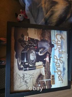 Cyndi Lauper Detour Vinyle LP Autographié Signé
